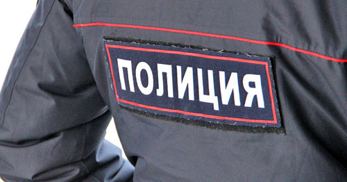 A police officer. Photo by Magomed Magomedov for the "Caucasian Knot"