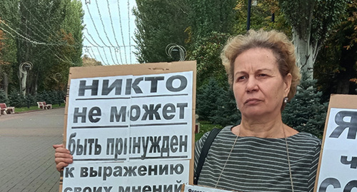 Tamara Grodnikova. Photo by Vyacheslav Yaschenko for the "Caucasian Knot"